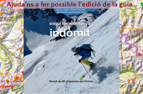 Ajuda'ns a fer possible l'edició de la guia: Esquí de muntanya indòmit