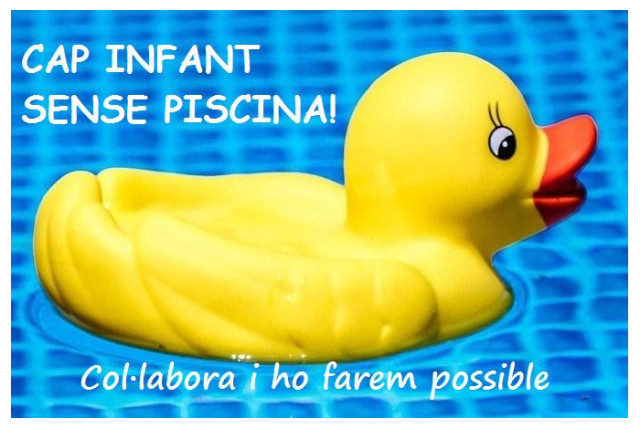 Cap infant sense piscina