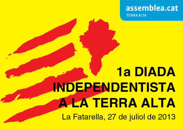 1a DIADA INDEPENDENTISTA a la Terra Alta